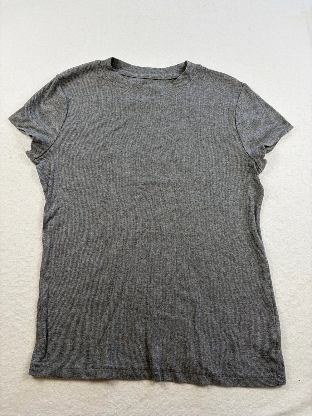 a new day Women's Short Sleeve Crew Tee - Gray